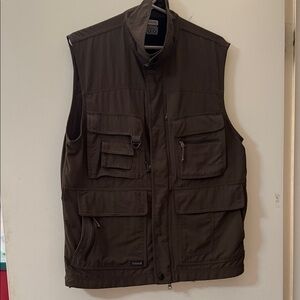 Columbia Men's Army Green Outdoor Vest